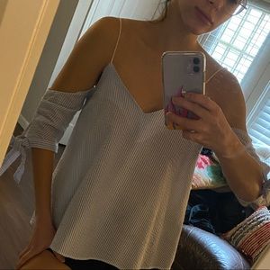 Urban Outfitters striped blouse